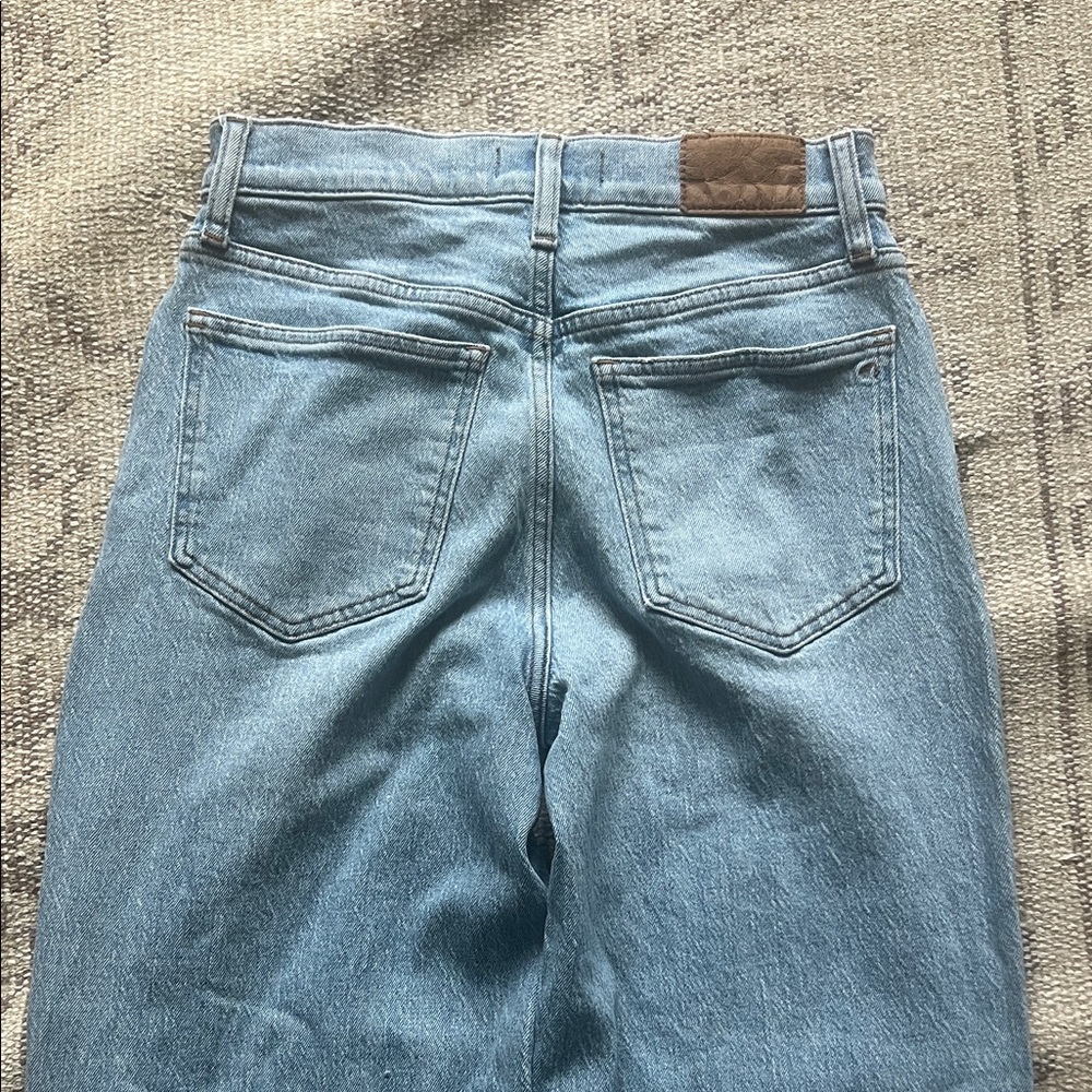Madewell The Perfect Vintage Wide Leg Crop Jeans - Picture 8 of 8